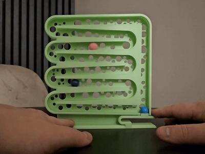 Print In Place – Smooth Marble Run V2 – Fidget toy