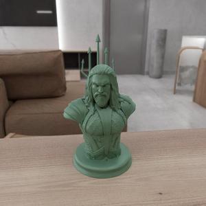 3D Aqua Man Figure Gifts for Him with 3D Stl Files & Aqua Man Trident, Figure Body, 3D Printing, Jason Momoa, 3D Figure Print, Action Figure