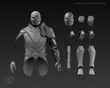 SWTOR Arcann action Figure Kit