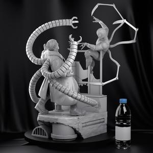 Spider man Diorama 3D print model