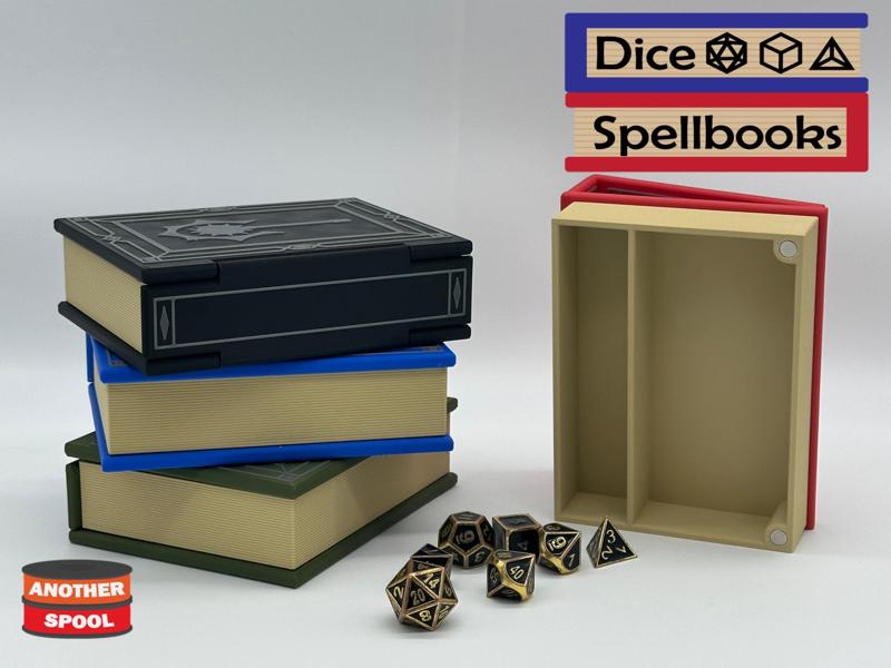DICE SPELLBOOKS – Dice Storage Book