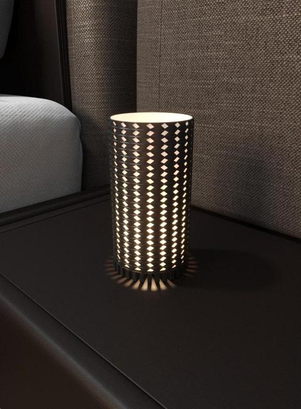 Lamp STL 3D Print File v.1, Digital Download for 3D Printing | Modern and Unique Home Decor for Desk and Table Tea Light