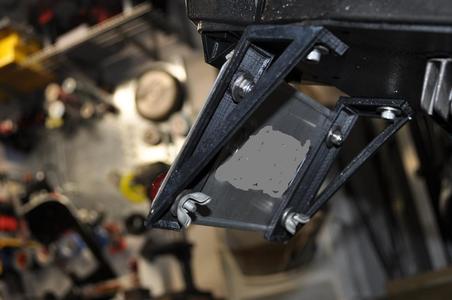 Motorcycle License Plate Mounting Bracket
