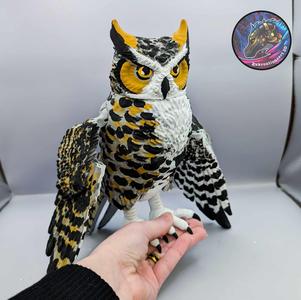 Flexi Great Horned Owl
