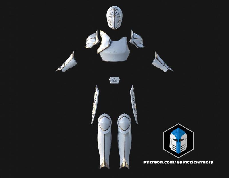 Temple Guard Concept Art Armor Sets – 3D Print Files