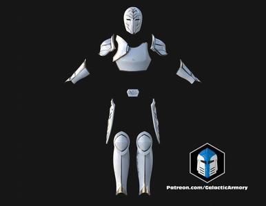Temple Guard Concept Art Armor Sets – 3D Print Files