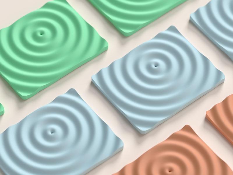 Catch All tray. Satisfying Ripple Trinket Tray