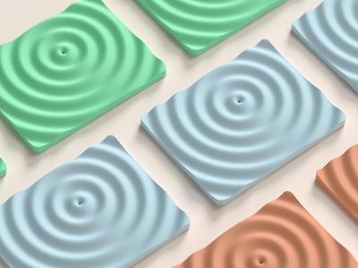 Catch All tray. Satisfying Ripple Trinket Tray