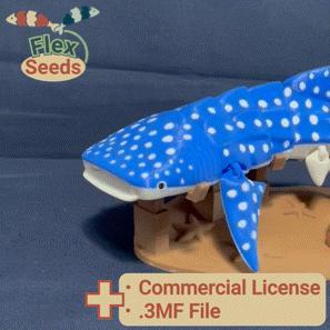 Flexi Whale Shark Mark-Ⅱ (Print-in-place)