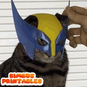 Wolverine Cat Mask