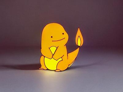 Cute Charmander Ditto Pokemon Chibi Fridge Magnet/Keychain