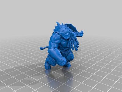 Chaos Dwarf Minotaur – Anvils of Doom