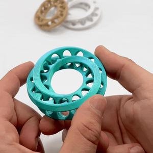 Fidget Interlocking Möbius Bands Illusion Dimensional Strips