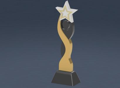 elegant trophy customisable