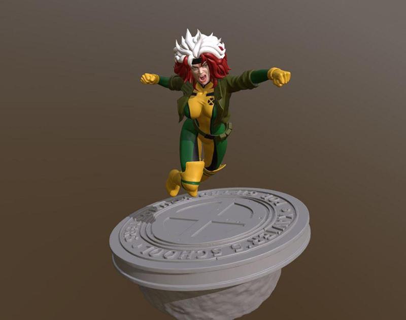 Rogue Classic Miniatures 3D Model Ready to Print