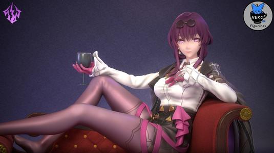 Kafka – STL Honkai Starrail Figurine for 3D Printing