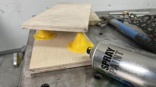Paint cone fast print