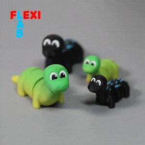 Mini Tiny Flexi Dino Brontosaur / Brachiosaur