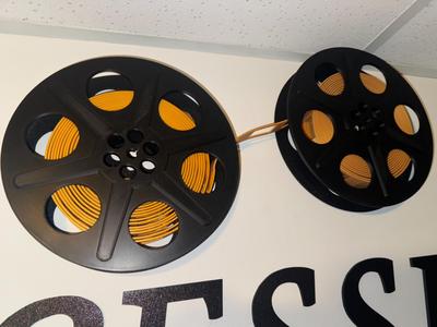 Movie Reel Theater Decor