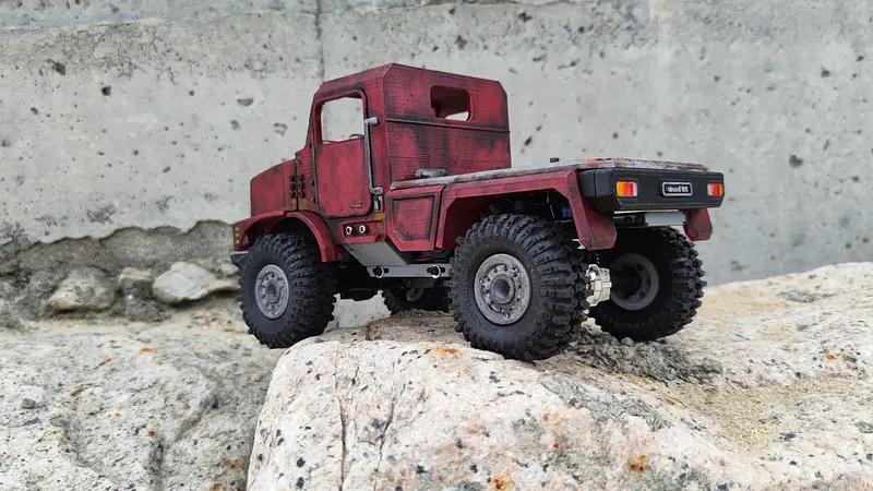 Crawler Mk23 Flatbed – 1/18 TRX4M RC body attachment