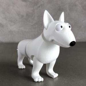 Bull Terrier - Print in Place - No Supports - Articulated