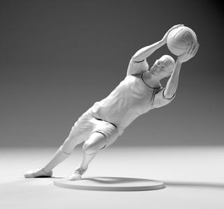 Goalkeeper 01 STL