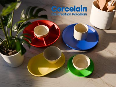 Corcelain-Compatible Modern Tableware
