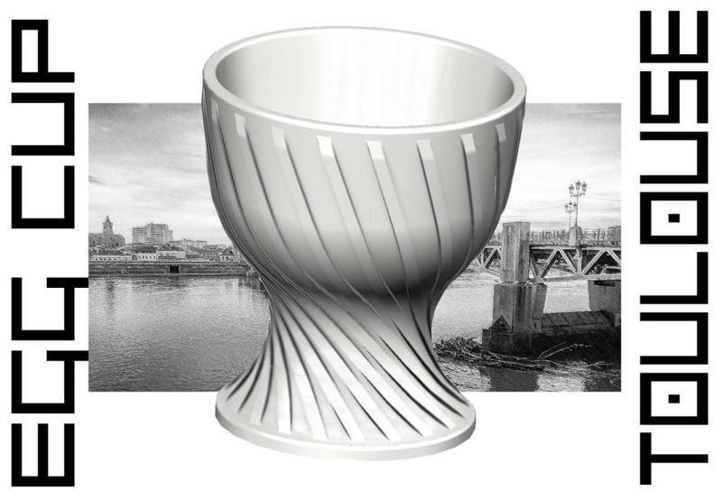  Egg Cup Toulouse