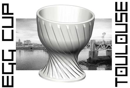  Egg Cup Toulouse
