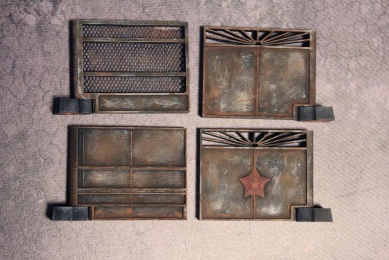 Gates for Soviet wall