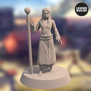 Hadnia  The Brave  – 3D Printable Miniature – STL file