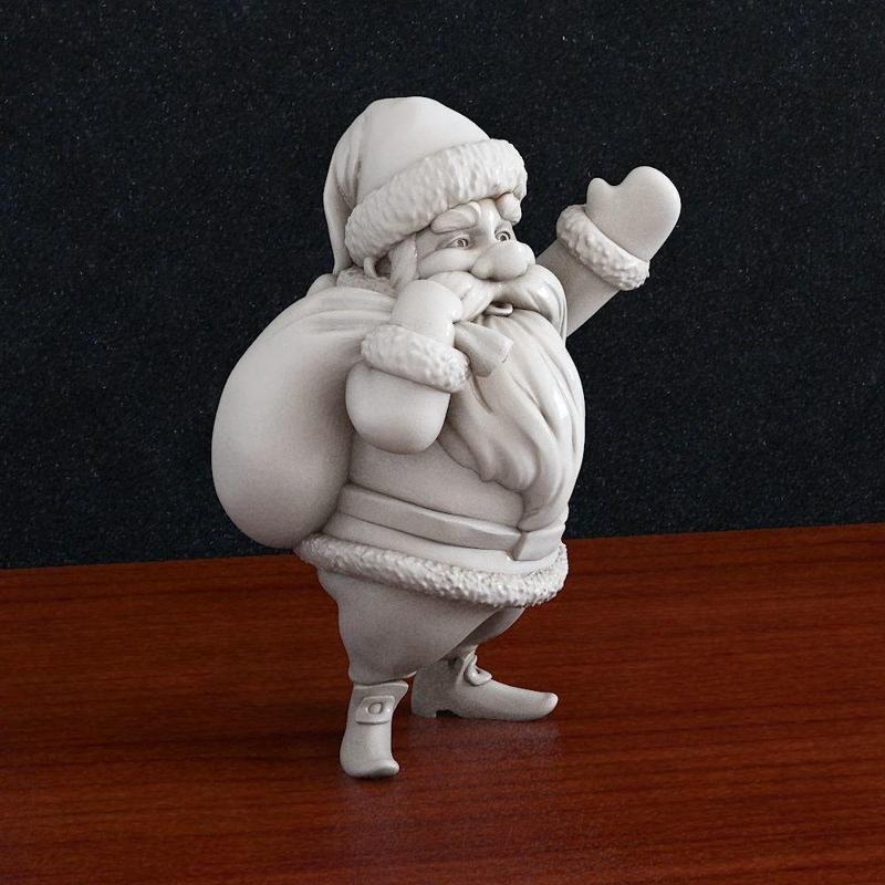 Santa Claus Christmas present