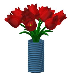 Decorative flower plant vase