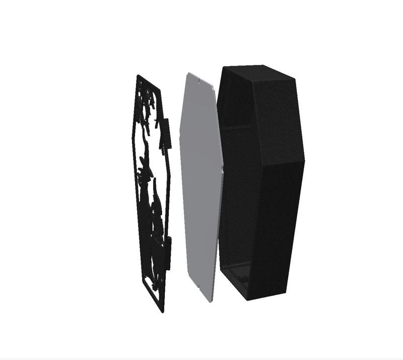 HALLOWEEN COFFIN LED LAMP