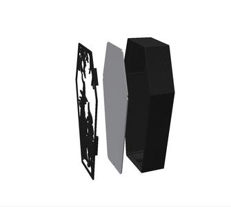 HALLOWEEN COFFIN LED LAMP