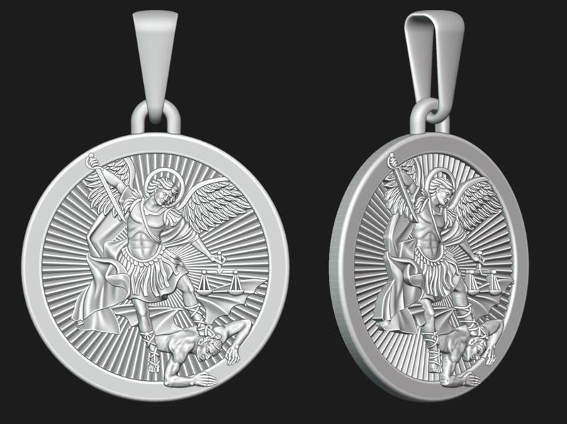 Saint Michael Archangel Pendant