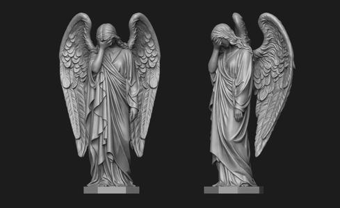 Weeping Angel Statue