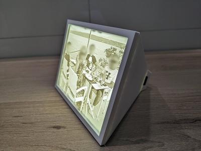 Lithophane Light Box with cheap COB light
