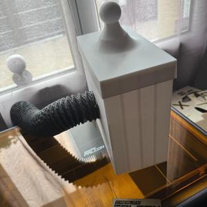 extracteur/filtre de fumée pour graveur laser