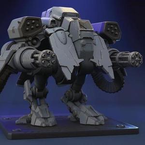 Viking Terran  STL files for 3D Printing | Assembly + Active