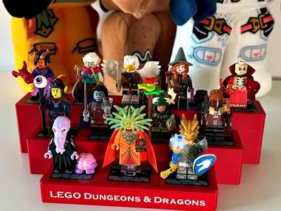 LEGOlike Minifigure Display Stand