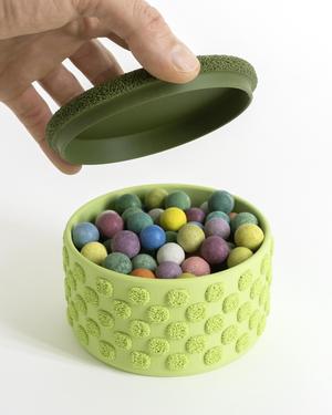 Fuzzy Checkers Planter / Container (120mm)