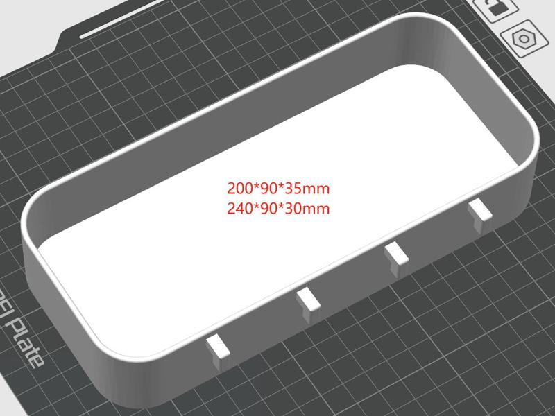 IKEA Pegboard – Rounded Square Box