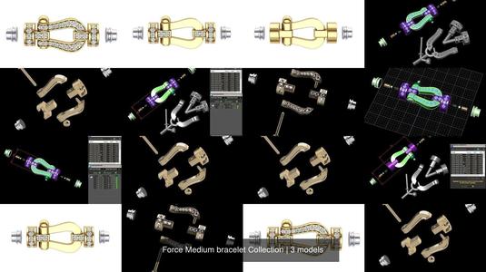 Force Medium bracelet Collection