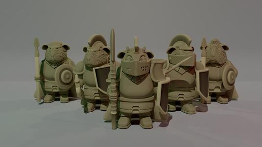 The Cavy army