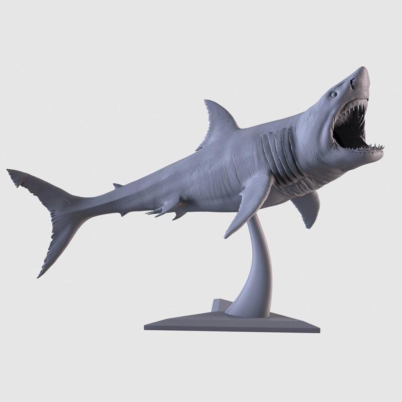 White Shark Statue