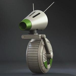 D-O Droid 3D Printing Model | Assembly + Action