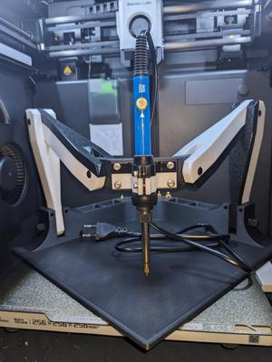 Heat Set Insert Press (99% 3D-Printed)
