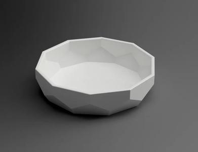 Low Poly Tray / Bowl