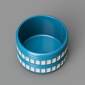 Faceted Tribal Planter